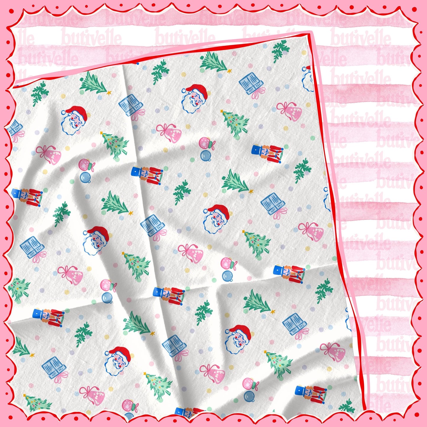 Bright Christmas Seamless Pattern, T0879