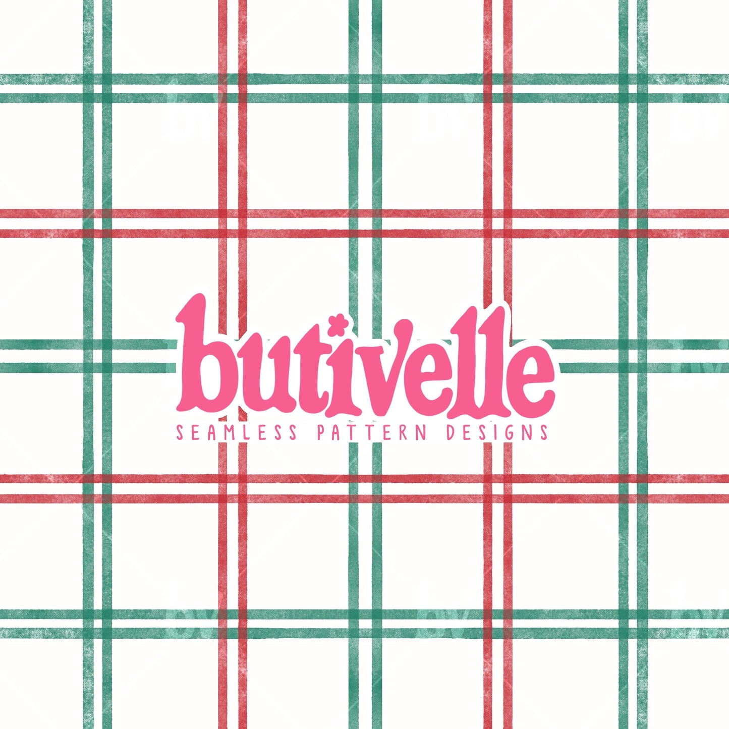 Christmas Plaid Seamless Pattern, T0853