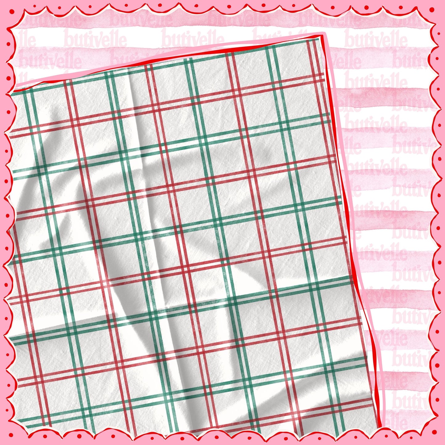 Christmas Plaid Seamless Pattern, T0853
