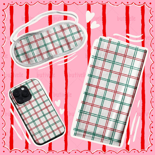 Christmas Plaid Seamless Pattern, T0853