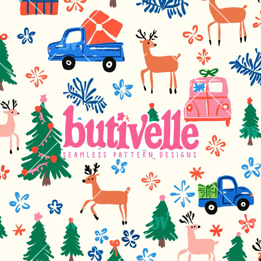 New Year Collection Seamless Pattern, T0892